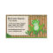 Business Card Jungle Fun Green Frog