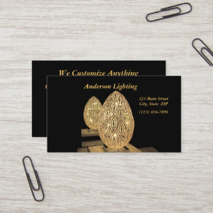 Business Card--Lighted Egg Business Card