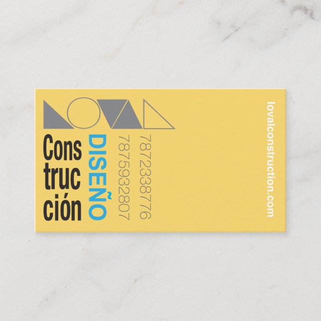 BUSINESS CARD LOVAL (Front)