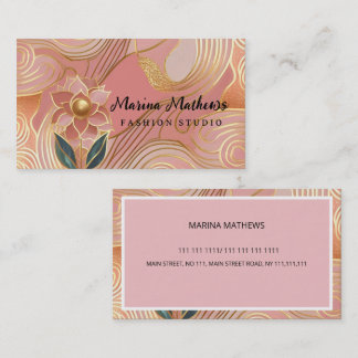 Business card Luxury elegant