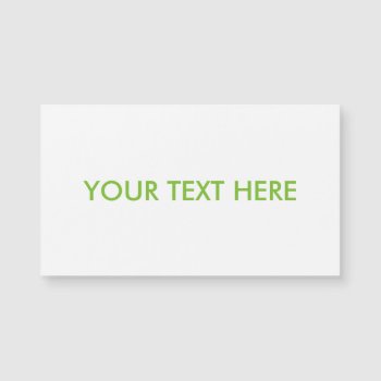Business Card Magnet by jabcreations at Zazzle