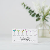 Business Card - Martinis Going, Going, GONE (Standing Front)