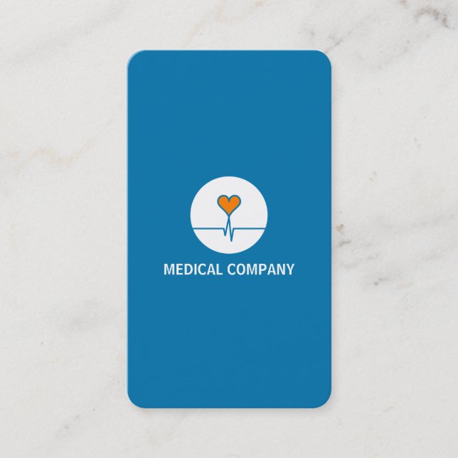 Business card Medical Mod. Healthcore (Front)