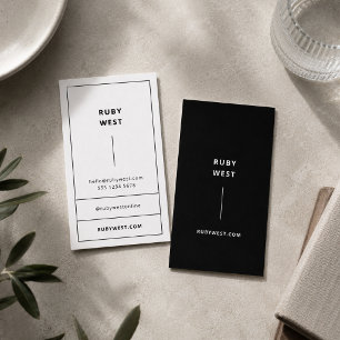 Business Card   Minimalist Personal Brand Template