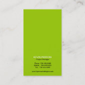 Business Card - Modern Chic (Back)