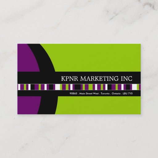 Customizable Business Card - Modern Chic