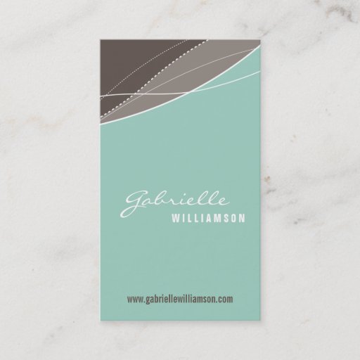 Customizable BUSINESS CARD :: modern elegance 6