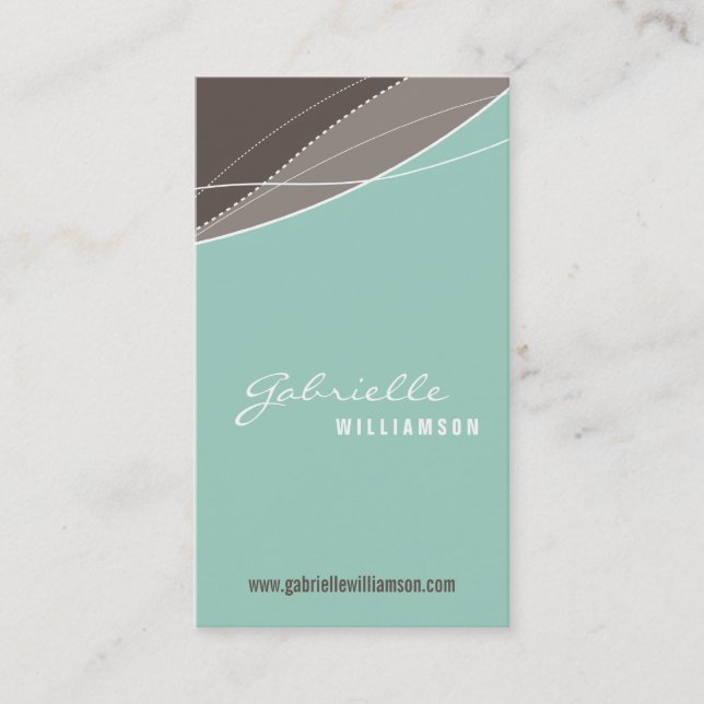 BUSINESS CARD :: modern elegance 6 (Front)