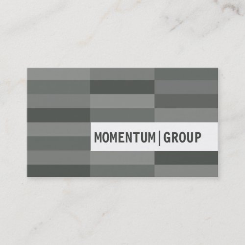 BUSINESS CARD :: modern rectangular panels 7