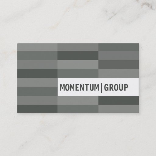 Customizable BUSINESS CARD :: modern rectangular panels 7