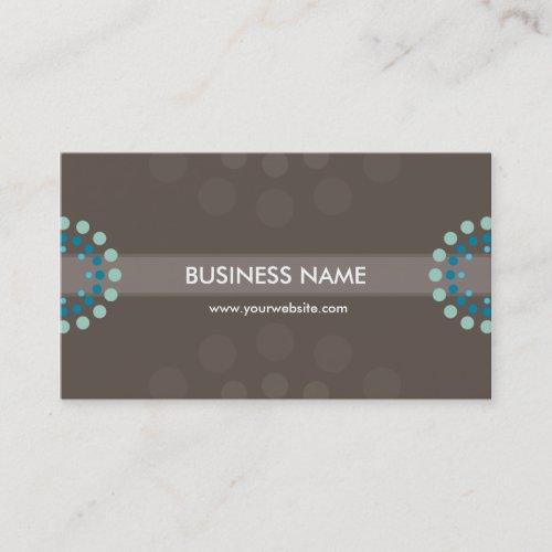 BUSINESS CARD modern retro spot