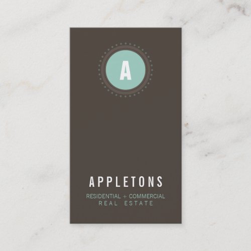 BUSINESS CARD :: monogram spot2 7P