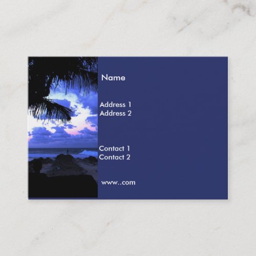 Business Card Moonlight