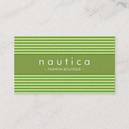 BUSINESS CARD  nautical striped 5