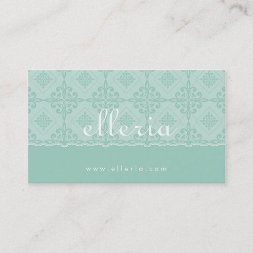 BUSINESS CARD :: ornately patterned 7