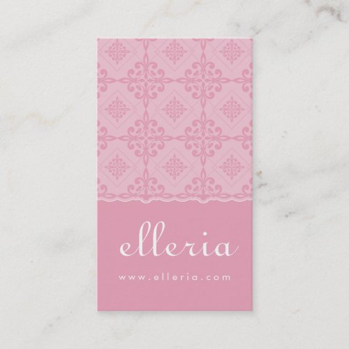 BUSINESS CARD :: ornately patterned P11