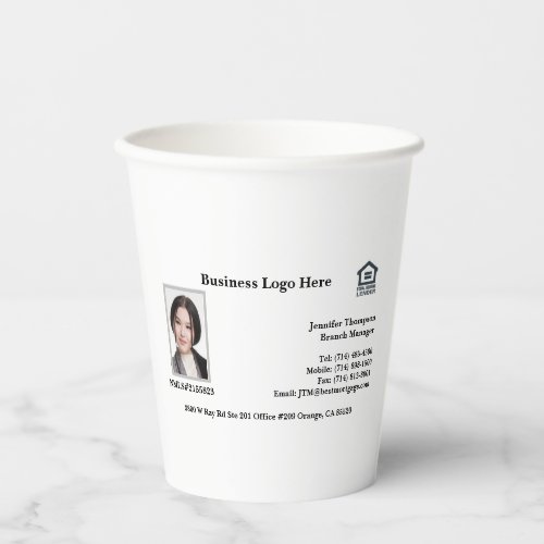 Business Card Papercup Paper Cups