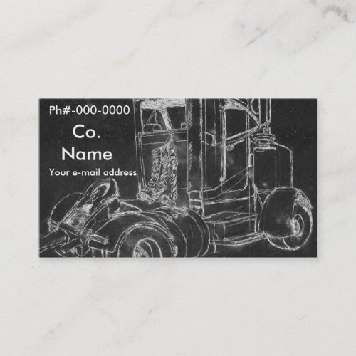 Business Card "Peterbilt "