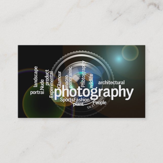 Business Card/Photography Business Card (Front)