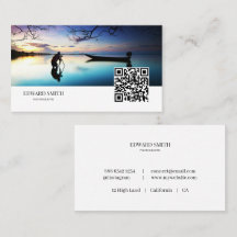 Business Card | Photography | New QR Code Design