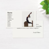 Business card - Pilates (Desk)