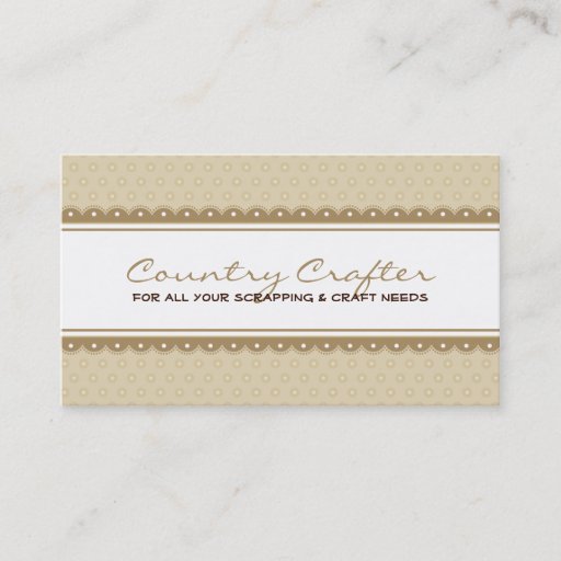 Customizable BUSINESS CARD :: pretty crafty 1