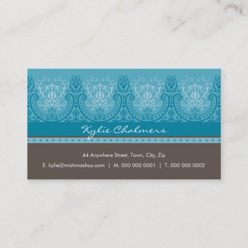 BUSINESS CARD pretty detailed