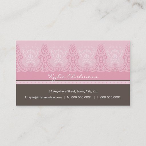 Customizable BUSINESS CARD pretty detailed