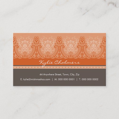BUSINESS CARD pretty detailed