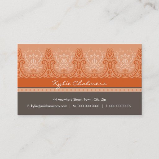 Customizable BUSINESS CARD pretty detailed