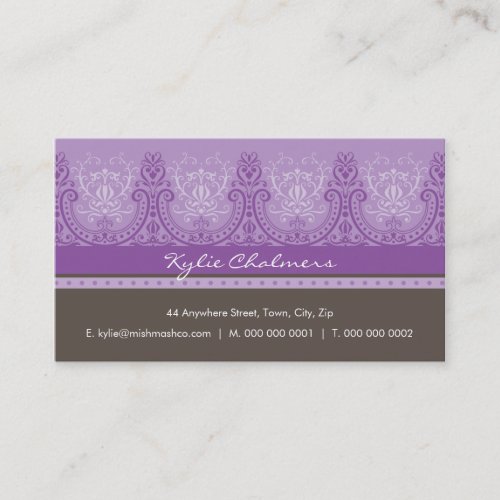 BUSINESS CARD pretty detailed