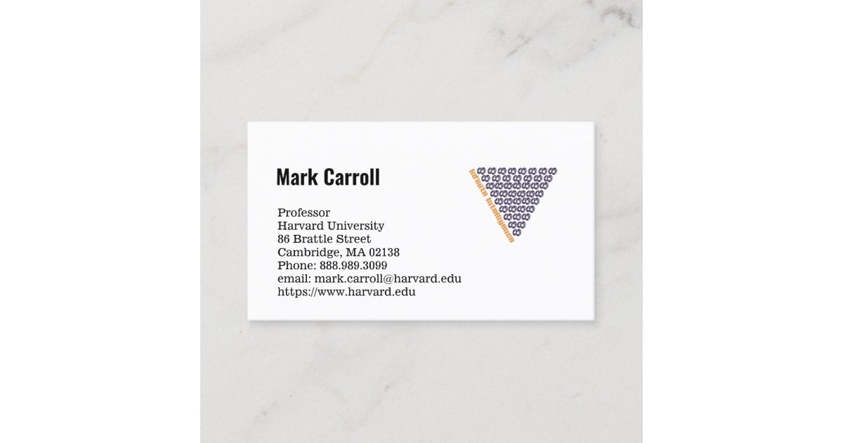 Business Card Professor | Zazzle.com