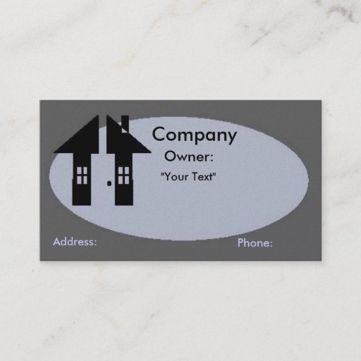 Customizable Business Card - Real Estate