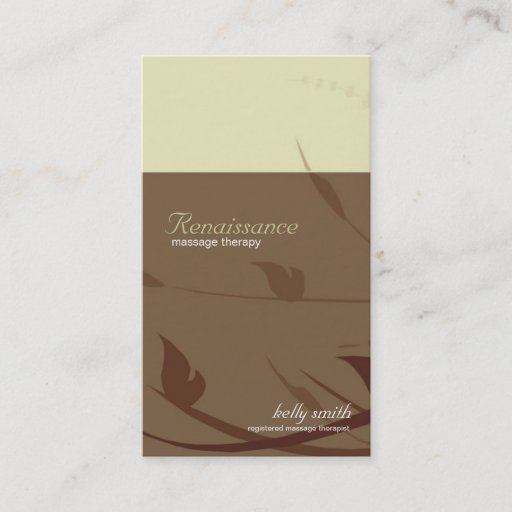 Customizable Business Card - Renaissance