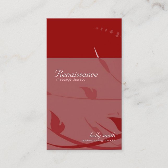 Business Card - Renaissance (Front)