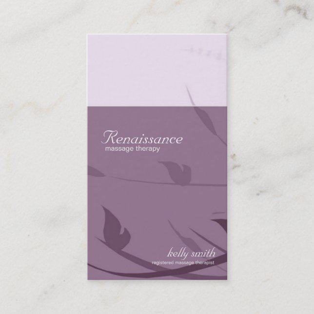 Business Card - Renaissance (Front)