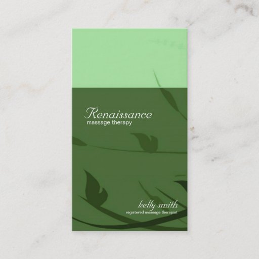 Customizable Business Card - Renaissance