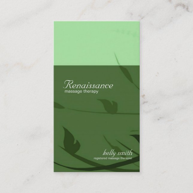 Business Card - Renaissance (Front)