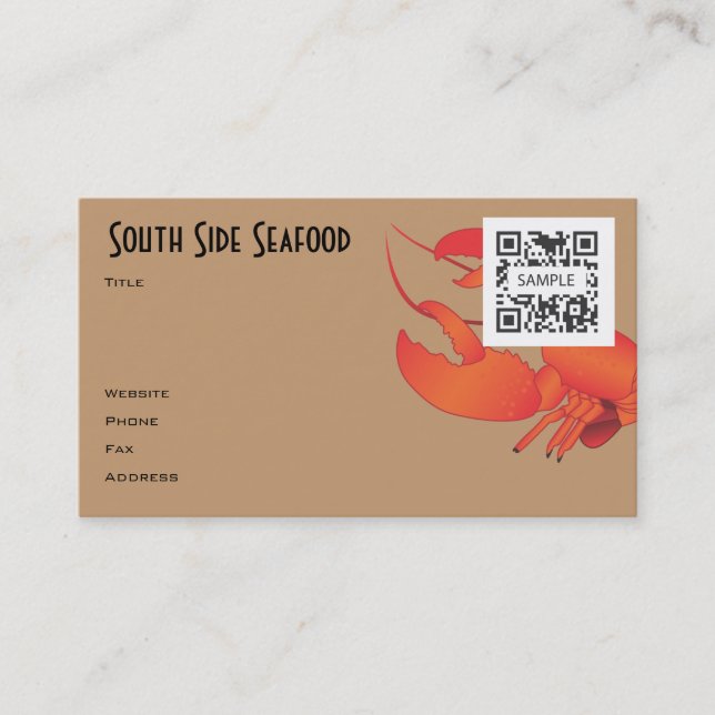 Business Card Seafood (Front)