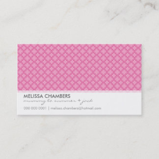 BUSINESS CARD :: simplistic-pattern 5L