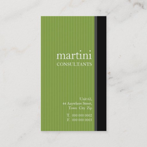 Customizable BUSINESS CARD :: simply sleek 3