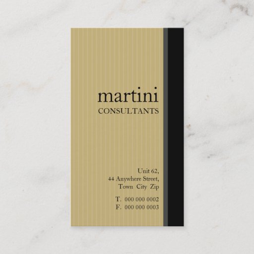 Customizable BUSINESS CARD :: simply sleek 4