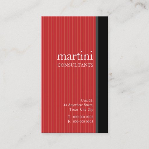 Customizable BUSINESS CARD :: simply sleek 6