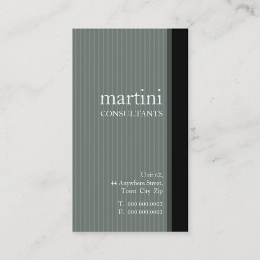 Customizable BUSINESS CARD :: simply sleek 8