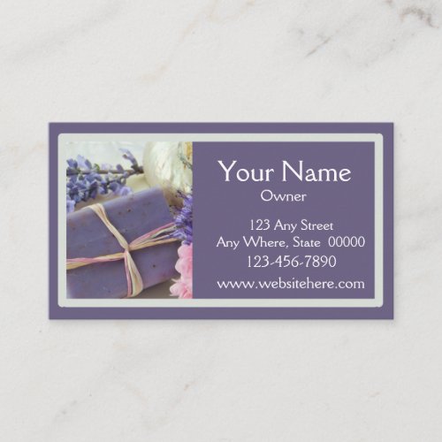 Business Card Soap Business Card