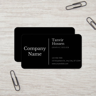 Business Card, Standard, 3.5" x 2.0" Business Card