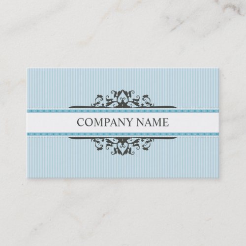 BUSINESS CARD stylish divine vintage blue grey