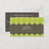 BUSINESS CARD :: stylish patterned 7 (Front/Back)