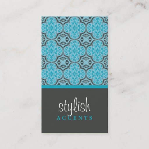 Customizable BUSINESS CARD :: stylishly antiqued P6