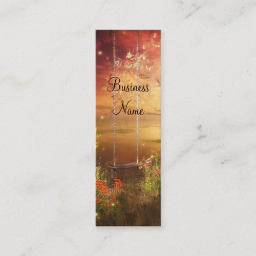 Business Card Swing Fireflies Woodlands Skinny